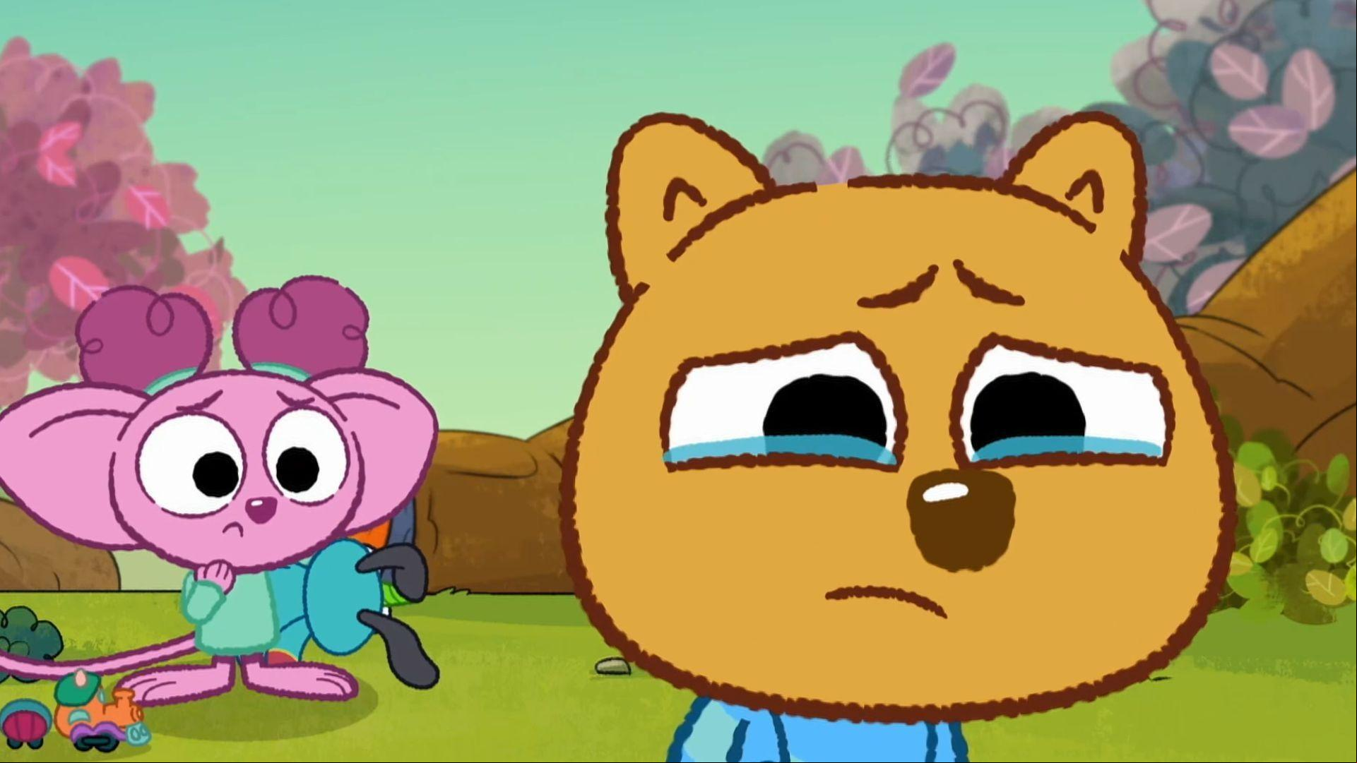 Zeke leaves Snout on the Moo Moo Choo Choo./Detective Wombats search for a lost remote